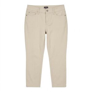 NxD Cream Straight Leg Pants Size Petite 4